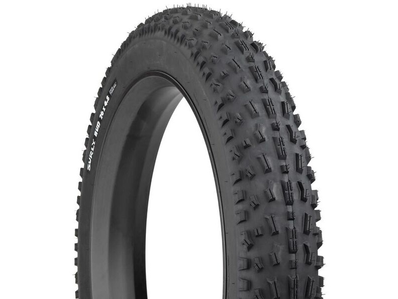 SURLY Bud 4.8 TLR Super Wide, Tubeless ready, Folding Bead, 120Tpi Casing, Trail Tread, Ideal for Front 26x4.8" click to zoom image
