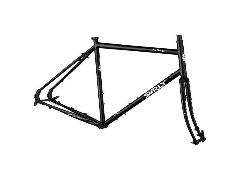 SURLY DiscTrucker Frameset 700c Black click to zoom image