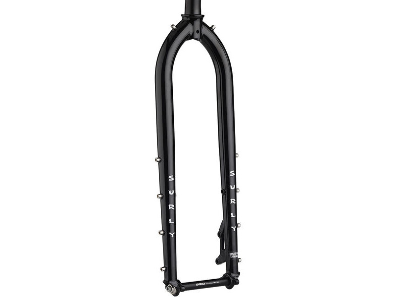 SURLY Dinner Fork 4130 Cr-mo for 29" Wheel, Disc - inc Thru Axle 15x110mm, 3-Pack mounts. A-C 485mm 11/8" click to zoom image