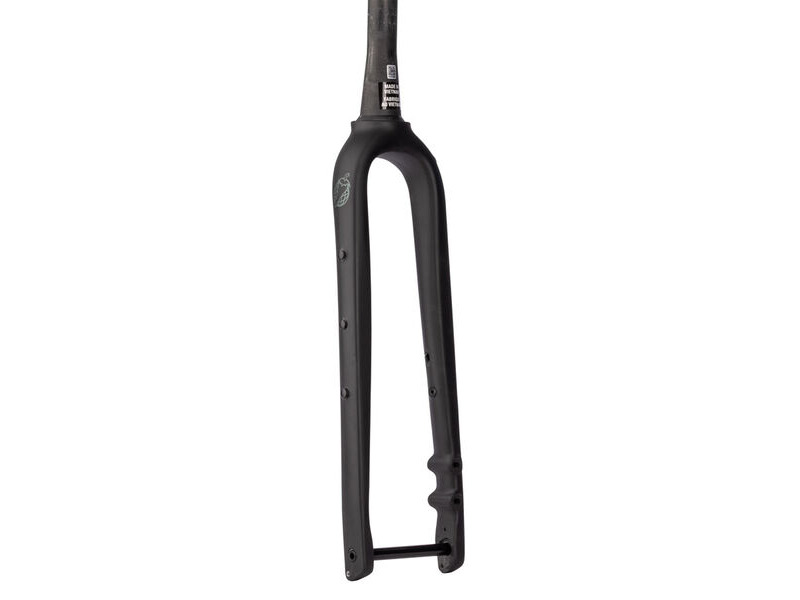 SALSA Waxwing Carbon Fork 700c, 110x15mm Thru-Axle, Tapered Steerer, Carbon, Flat Mount Disc click to zoom image