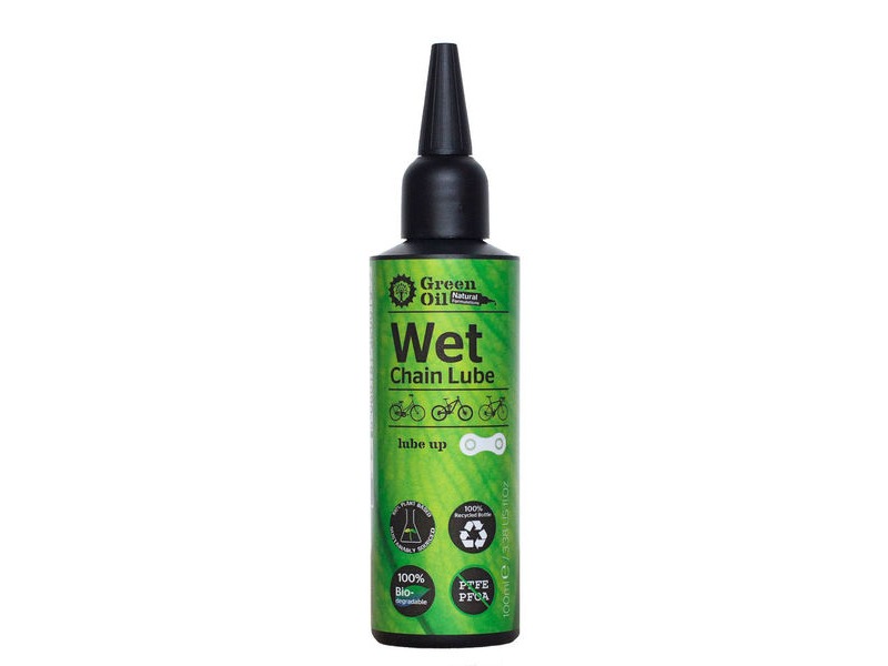 GREEN OIL Wet Chain Lube click to zoom image