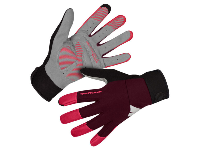 ENDURA Women's Windchill Glove Aubergine click to zoom image