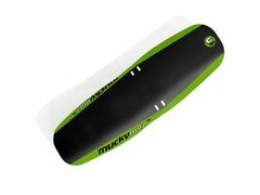 Mucky Nutz Face Fender XL Front Black/Green  click to zoom image
