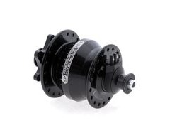 SP Dynamo PD8 - PL8 100mm disc brake dyno hub 36H Black  click to zoom image