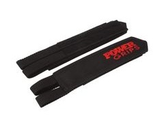 Powergrips Fat Straps Wide Black/Red  click to zoom image