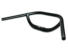 JONES Butted 2.5 Aluminium Loop Bar 660mm Black  click to zoom image